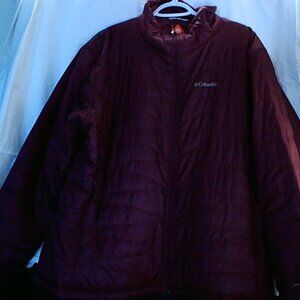 Ladies Columbia OMNI HEAT jacket - Purple Dahlia   3X